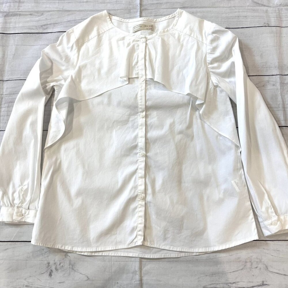 Zara Girls White Blouse
